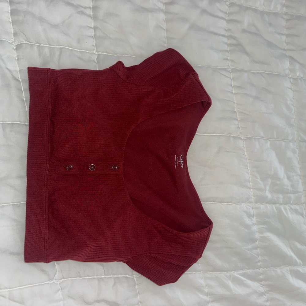 Red Crop Top ALO YOGA